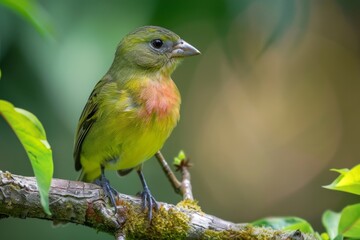 Fototapeta premium Painted Bunting female