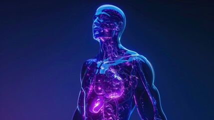 The human body is a complex system of organs and tissues that work together to maintain life. 