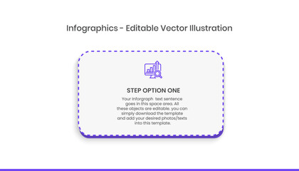 Infographics Design Template - Graph, Pie chart, workflow layout, squire diagram, brochure, report, presentation, web design Editable Vector illustration