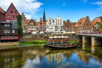 Obraz premium Luneburg historical Old town, Germany