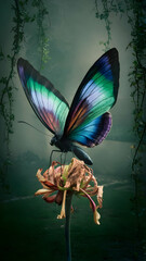 A Fleeting Glimpse Capturing the Elusive Beauty of a Butterfly