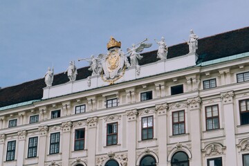 facade of a building in the city