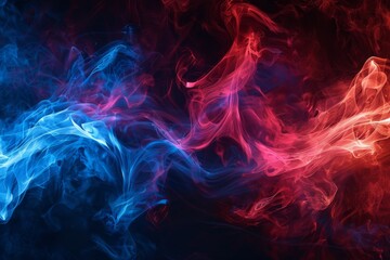 Fototapeta premium Colorful Abstract Smoke Background