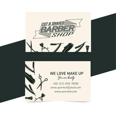 Hair Salon Business Card Templates 07