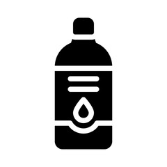 water bottle glyph icon