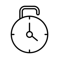 Time Management Lineart