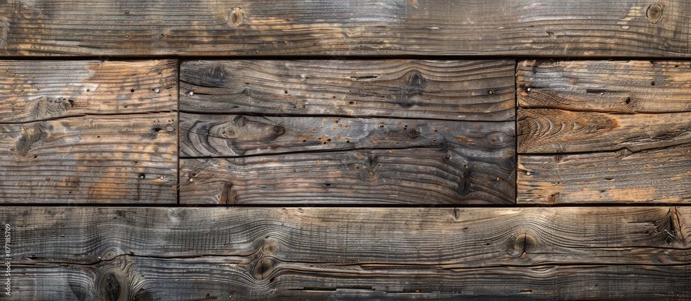 Poster Free wooden plank texture background with space for product or advertising text perfect for design. with copy space image. Place for adding text or design