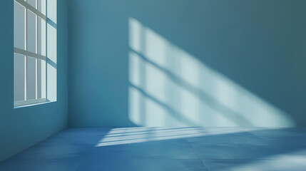 Obraz premium Bright blue room