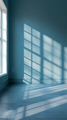 Obraz premium Bright blue room