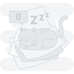 Empty file illustration, perfect for user interface projects