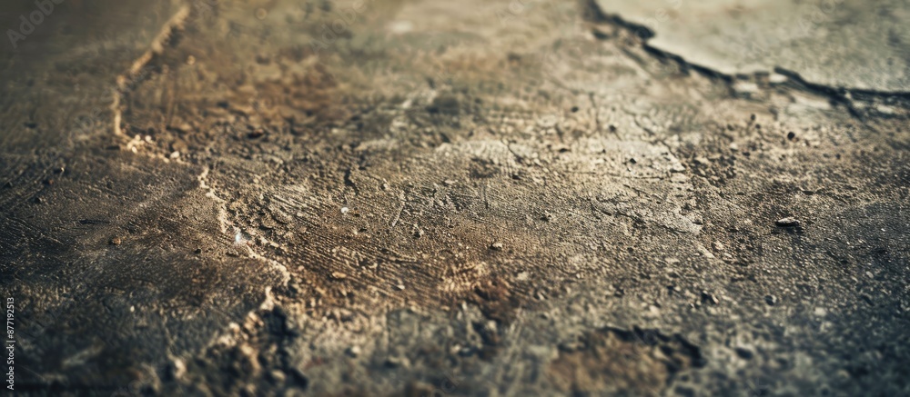 Aufkleber Textured concrete floor makes for an abstract background with ample copy space image for text or objects