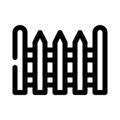 fence line icon
