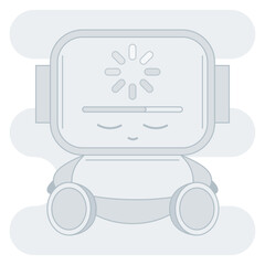 Loading page illustration, perfect for website or apps user interface projects