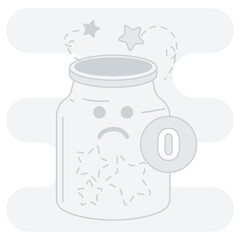 Empty review illustration, perfect for empty states user interface project