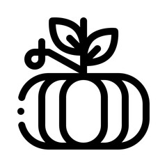 Pumpkin line icon