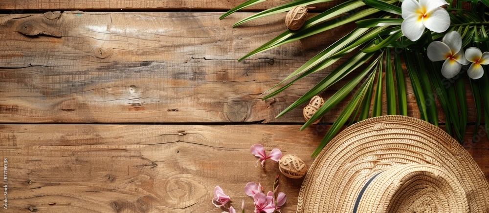 Poster Weekend wishes displayed on a wooden background with ample copy space image