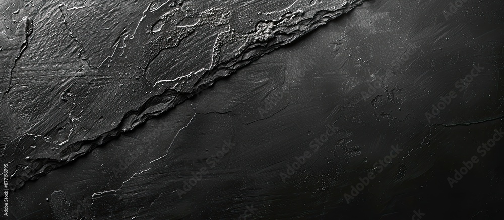 Poster modern creative design with blackboard appearance on a dark paper texture background providing ample