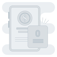 Empty transaction illustration, perfect for empty states user interface projects