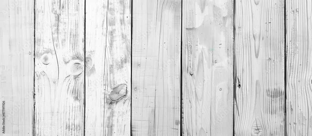 Poster white wooden texture painted as a backdrop with copy space image