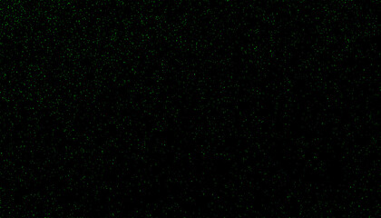 Green points on a black background abstract space galaxy texture pattern dark background wallpaper banner