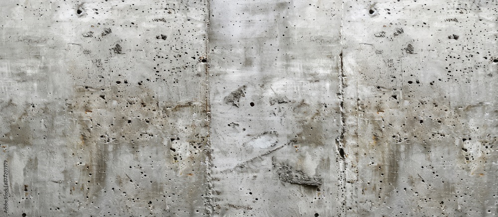 Leinwandbilder Textured surface of unfinished concrete with space for adding images. with copy space image. Place for adding text or design
