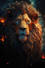 Lion Lion Light Lion, generative IA