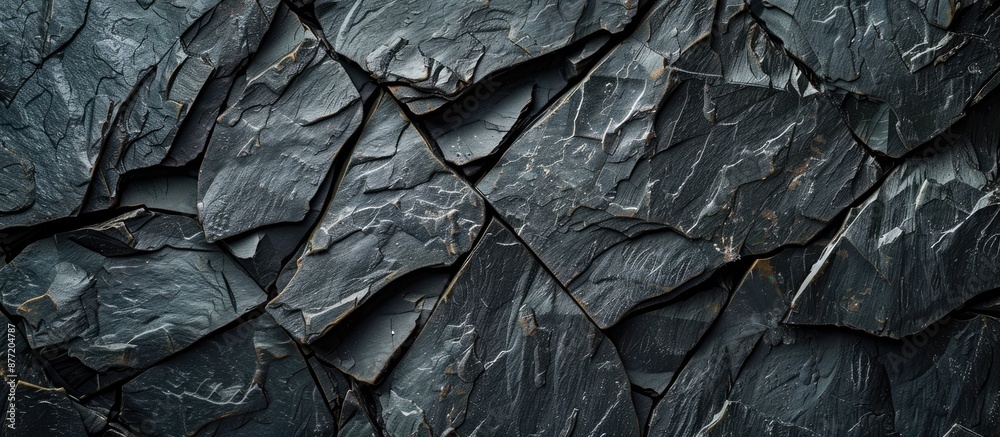 Poster Background of dark stone with copy space image