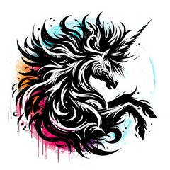 Obraz premium Fiery Mythical