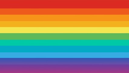 Rainbow Stripes - Colorful Horizontal Bands