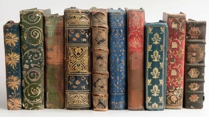Antique Cloth Bound Books