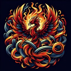 Fototapeta premium artwork features tattoo