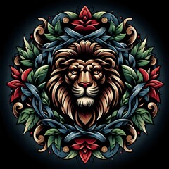 Fototapeta premium artwork features tattoo