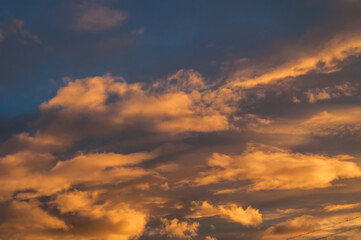 Obraz premium Dramatic sky clouds - natural sky background