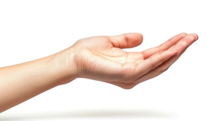 Open Hand, Palm Up, Ready to Receive