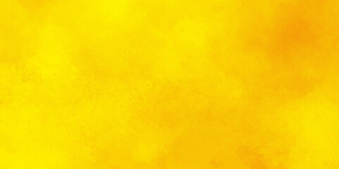 Obraz premium Yellow paper painting with watercolor brush, Color splashing on paper with watercolor splashes, Light multicolor pastel watercolor,Orange and Yellow background,