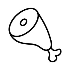 Meat Lineart