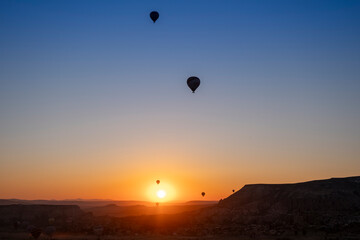Hot air balloons