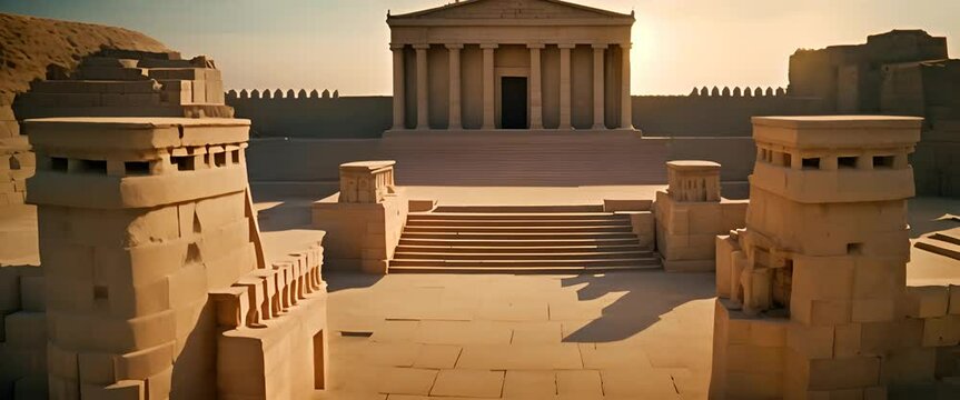 A great monument of an ancient kingdom that is thousands of years old