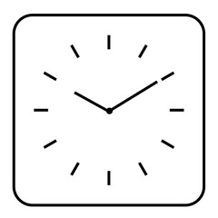 Time Clocks Icon Vector Illustration