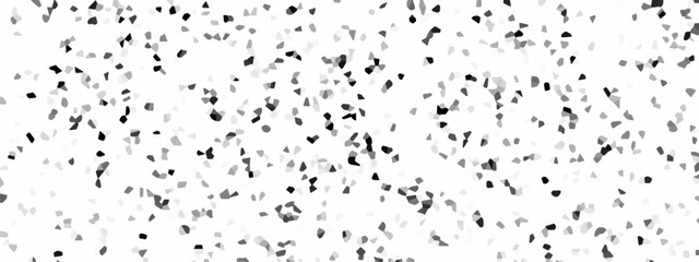 Obraz premium Abstract design with white terrazzo flooring texture polished stone on old surface. Sandstone small have mixed sand tile background. Light gray and white mosaic seamless pattern.