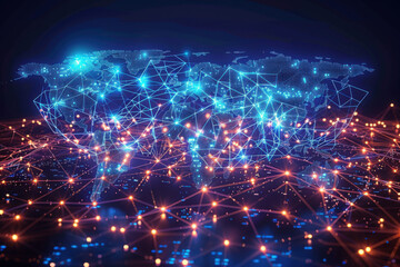 Obraz premium world map