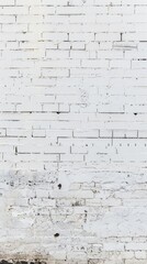 Fototapeta premium white cinder block wall background texture