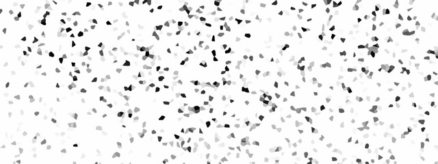 Abstract design with white terrazzo flooring texture polished stone on old surface. Sandstone small have mixed sand tile background. Light gray and white mosaic seamless pattern.