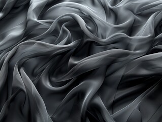 Fototapeta premium Exploring the Elegance and Fluidity of Silk Textures in Modern Design