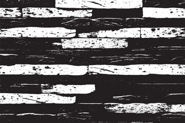 Black and White Distressed Texture Background with Dark Spots, Scratches, and Lines - Abstract Design