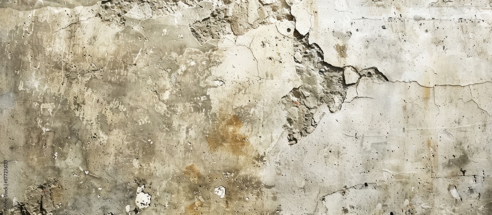 Poster Cement surface with a grungy concrete texture ideal for a copy space image