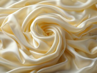 Obraz premium Exploring the Elegance and Fluidity of Silk Textures in Modern Design