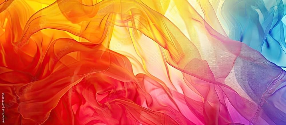 Poster vibrant backdrop with abstract colors and copy space image
