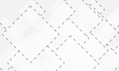 Vector abstract geometric square white graphic design banner pattern background.
White and grey monochrome vector background. Design for brochure, website, flyer, wallpaper, certificate, presentation.