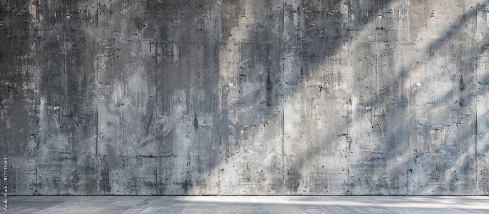 Poster utilize the vast dark gray abstract concrete cement wall with copy space image for your design needs